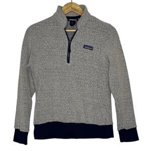 Patagonia Woolyester Fleece Pullover Gray Size S